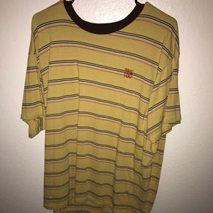 Yellow striped tee